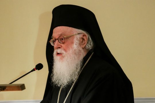 Στην εντατική του Ευαγγελισμού ο Αρχιεπίσκοπος Αλβανίας