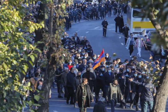 Πολιτική κρίση στην Αρμενία για το Ναγκόρνο Καραμπάχ