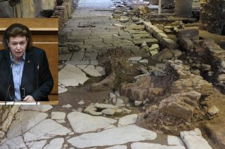 Σιωπή από τη Μενδώνη στη Βουλή για τη συνάντηση με την πρόεδρο του ΣτΕ