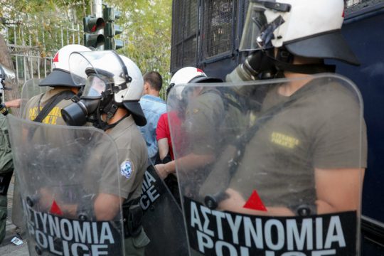 Καταγγελίες για αστυνομική βία κατά αντιεξουσιαστών