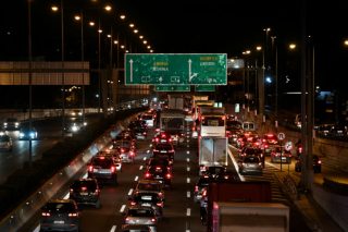 Οι οδικές μετακινήσεις από και προς την Αττική τις τελευταίες 72 ώρες
