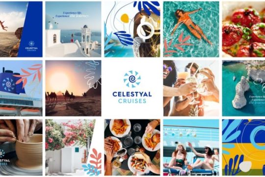 Η Celestyal Cruises παρουσιάζει την ανανεωμένη της εταιρική ταυτότητα