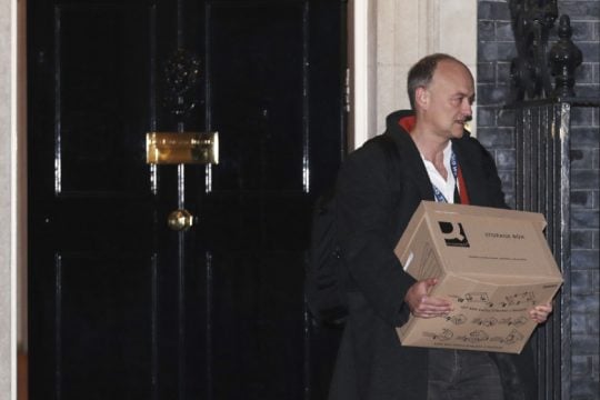 Θύελλα στο γραφείο του Μπόρις Τζόνσον