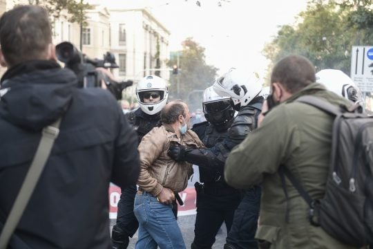 Απαράδεκτη συμπεριφορά της ΕΛ.ΑΣ. σε δημοσιογράφους και φωτορεπόρτερ