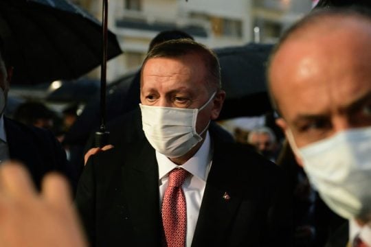 Διαδήλωση στα Κατεχόμενα για την «προκλητική» επίσκεψη Ερντογάν»