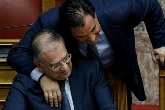 Σε άλλο κλίμα από τον Αδ. Γεωργιάδη ο Τ. Θεοδωρικάκος