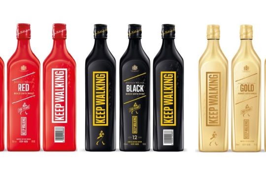 Johnnie Walker: Ίδιο εκλεκτό απόσταγμα. Νέα τολμηρή εμφάνιση