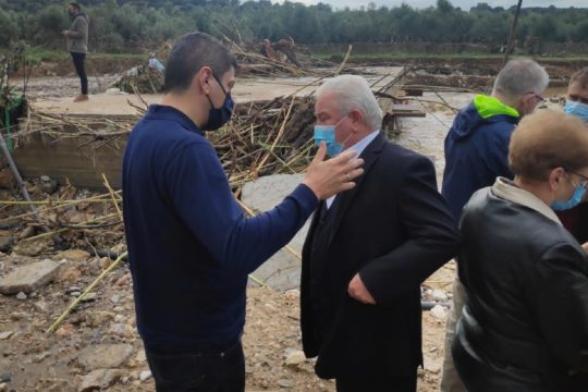 Στο Ρέθυμνο το κυβερνητικό κλιμάκιο – Σε κατάσταση έκτακτης ανάγκης ο νομός