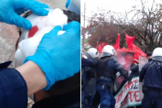 Ιωάννινα: Όργιο καταστολής και ωμής βίας κατά φοιτητών από τα ΜΑΤ (Βίντεο)
