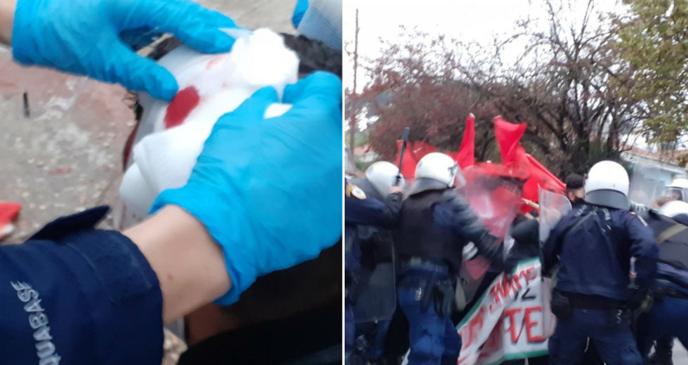 Ιωάννινα: Όργιο καταστολής και ωμής βίας κατά φοιτητών από τα ΜΑΤ (Βίντεο)