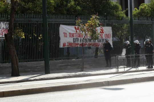 Κλίμα αστυνομοκρατίας στο Πολυτεχνείο