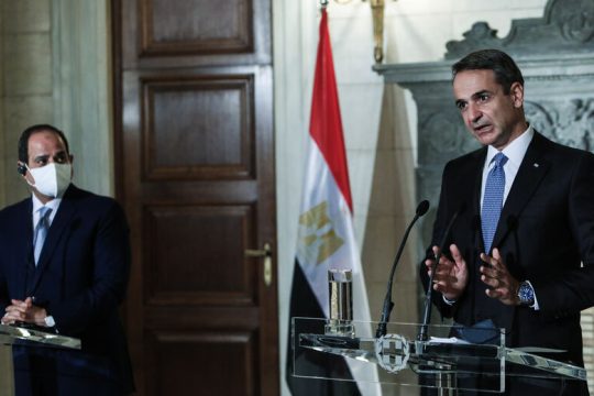 Κοινή γραμμή Μητσοτάκη – Σίσι