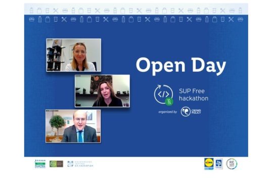 Ολοκληρώθηκε το open day του 1ου μαραθωνίου καινοτομίας για μια Ελλάδα χωρίς πλαστικά μιας χρήσης