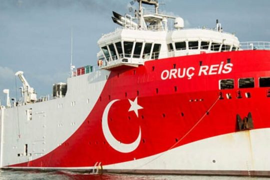 Ελλιμενίστηκε στην Αττάλεια το Oruç Reis