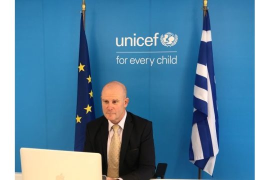 Η UNICEF ανακοινώνει την ίδρυση γραφείου στην Ελλάδα