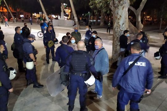 Πάνω από 200 τα πρόστιμα στην Κρήτη την ημέρα του Πολυτεχνείου
