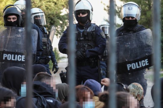 Η ΕΛ.ΑΣ. τίμησε… την έφοδο στο Πολυτεχνείο