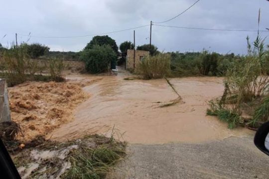 Κρήτη: Συνεχίζεται η κακοκαιρία, προσοχή απαιτείται στα βόρεια του νησιού