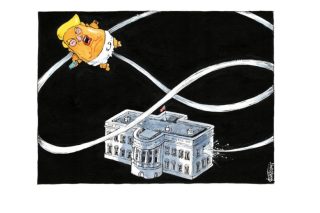Σκίτσο της Εφ.Συν. [Μ. Κουντούρης 10.11.2020]