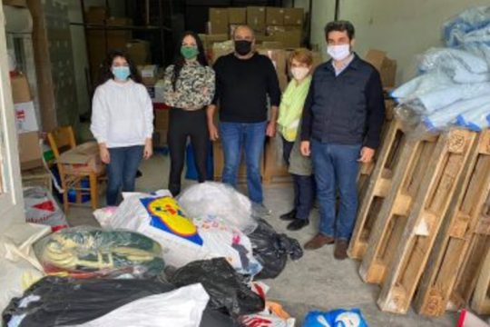 Ο Δήμος Χανίων αποστέλλει είδη πρώτης ανάγκης στους σεισμόπληκτους της Σάμου