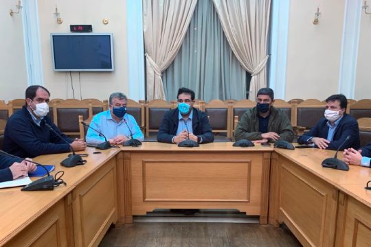 Στην Κρήτη κυβερνητικό κλιμάκιο μετά τις καταστροφές από την κακοκαιρία