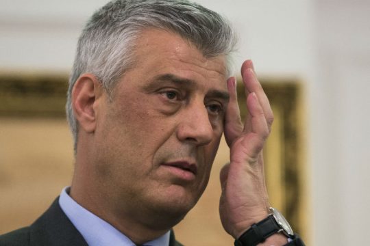 Κόσοβο: Παραίτηση Θάτσι ενόψει Χάγης για εγκλήματα πολέμου