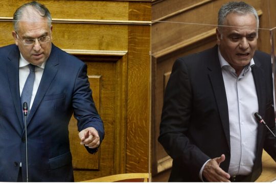 Αντιπαράθεση Θεοδωρικάκου – Σκουρλέτη στη Βουλή για τον «Μεγάλο Περίπατο»