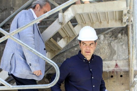 Ο Τσίπρας στη Θεσσαλονίκη για πανδημία και μετρό
