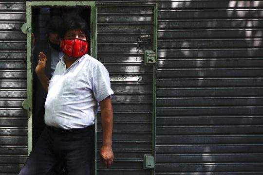 Ο Έβο Μοράλες ανέλαβε ξανά τα ηνία του MAS