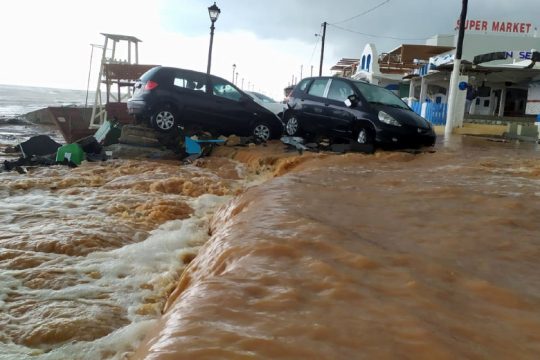Κρήτη: Μεγάλες ζημιές και πάλι από την κακοκαιρία