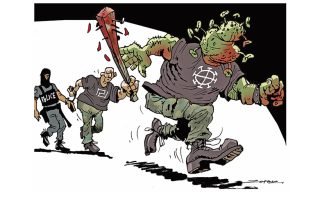 Σκίτσο της Εφ.Συν. [Π. Ζερβός 01.11.2020]