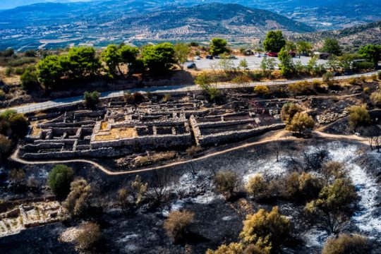 Στον εισαγγελέα το πόρισμα για τη φωτιά στις Μυκήνες