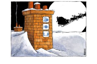 Σκίτσο της «Εφ.Συν.» [Μ.Κουντούρης 23.12.2020]