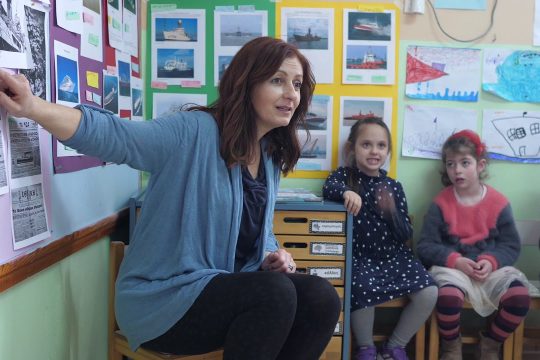 Σχολική ταινία από Νηπιαγωγείο των Χανίων για το ναυάγιο του «Ηράκλειον»