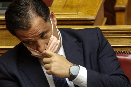 Δείτε πως η Ελενα Ακρίτα «ξεπουπούλιασε» τον Αδωνι Γεωργιάδη