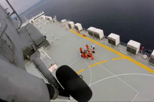 Από την Αλόννησο στον Βόλο: Αεροδιακομιδή ασθενούς με Covid-19