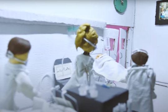 «Οι δικοί μας υπερήρωες»: Ένα animation βίντεο για τους εργαζόμενους στην υγεία