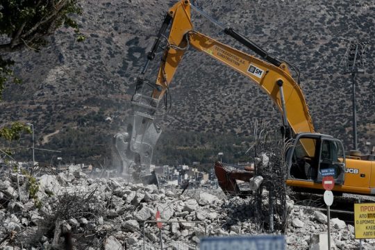 Αναρμόδιος δηλώνει τώρα ο Αδωνις Γεωργιάδης για τις μπουλντόζες στο Ελληνικό