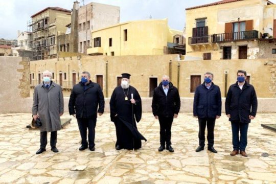 Χωρίς την παρουσία κόσμου τιμήθηκε η 107η επέτειος της Ένωσης της Κρήτης με την Ελλάδα