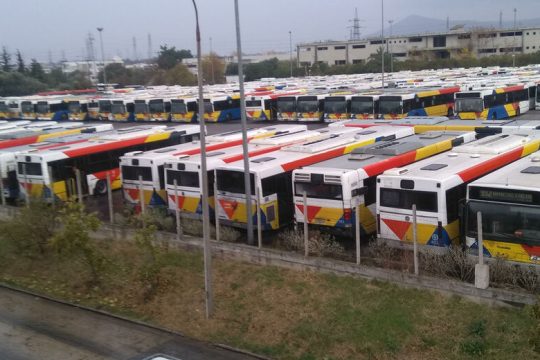 ΟΑΣΘ: ακινητοποιημένα λεωφορεία για βλάβες λίγων εκατοντάδων ευρώ