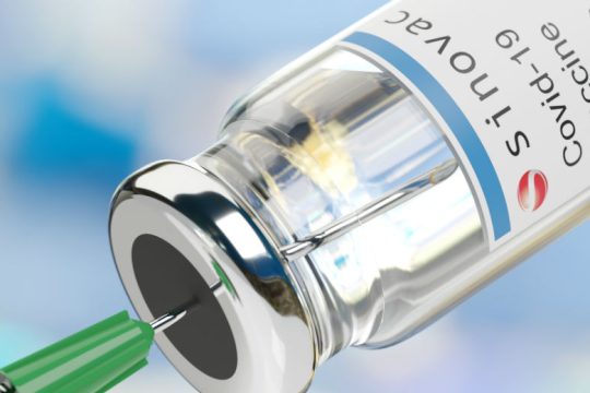 Covid-19: Στο 97% η αποτελεσματικότητα του κινεζικού εμβολίου Sinovac