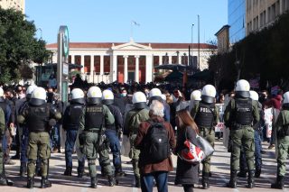 «Εξω από τις σχολές μας η Αστυνομία»