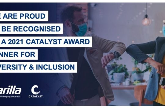 Στην BARILLA το βραβείο Premiere CATALYST 2021