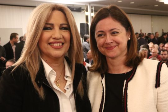 Γεννηματά: Είμαστε δίπλα στη Ζέφη Δημαδάμα