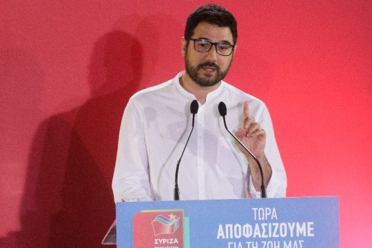 Ηλιόπουλος: Με αύξηση 25% στις εισαγωγές στην Αττική στέλνουν γιατρούς στη Μακεδονία