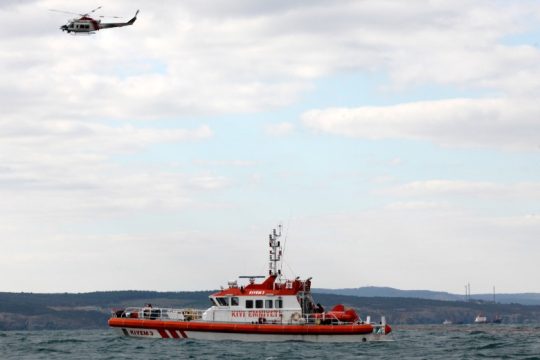 Ναυάγιο ρωσικού φορτηγού-πλοίου στη Μαύρη Θάλασσα