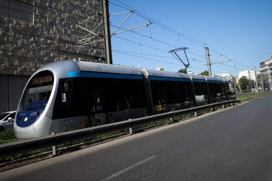 Στάση εργασίας στο τραμ την Τετάρτη 20 Ιανουαρίου