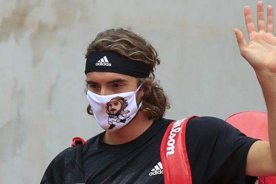 Ο Στέφανος Τσιτσιπάς και ο (μας ξεβλάχεψε) Πέτρος Κωστόπουλος πέρασαν καλά στο Ντουμπάι