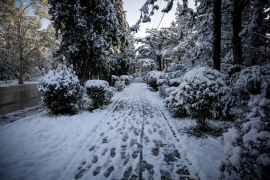 Βαρυχειμωνιά με μνήμες από τη χούντα