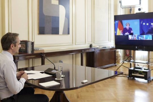 Επιμένει στο πιστοποιητικό εμβολιασμού ο Κ. Μητσοτάκης 